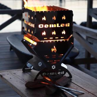 COMLA　焚き火台 焚火台 たきび台　焚火　軽量 ミニ コンパクト　コンパクト収納　ソロ  コンパクト　シンプル アウトドア キャンプ キャンプ用品 BBQ 　キャンプ　ソロキャンプ　バーベキュー バーベキューグリル　簡単設営 ふるさと納税 キャンプ 大阪府河内長野市