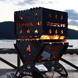 TAKILOD　焚き火台 焚火台 たきび台　焚火　軽量 ミニ コンパクト　コンパクト収納　ソロ  コンパクト　シンプル アウトドア キャンプ キャンプ用品 BBQ 　ソロキャンプ　バーベキュー バーベキューグリル ファイヤグリル ファイアグリル ふるさと納税 キャンプ 大阪府河内長野市