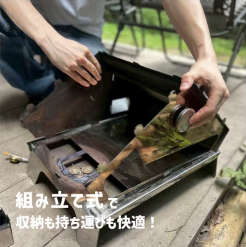 MassiLod -w組み立て式本格ピザ窯!アウトドアでも、自宅の庭でも本格ピッツァをどこへでも!