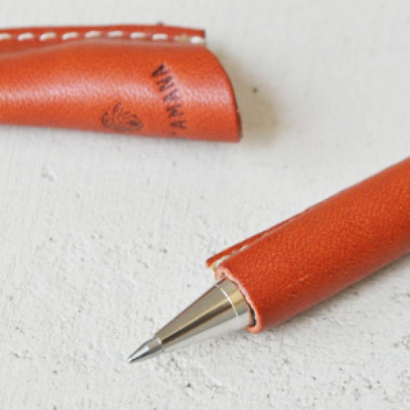 Teha’amana Pen Basic テハマナ ペン ベーシック ダークブラウン テハマナ 革 皮 雑貨 おしゃれ レザー 本革 こだわりの逸品 地域特産品 ギフト 自分用 人気 おすすめ ダークブラウン