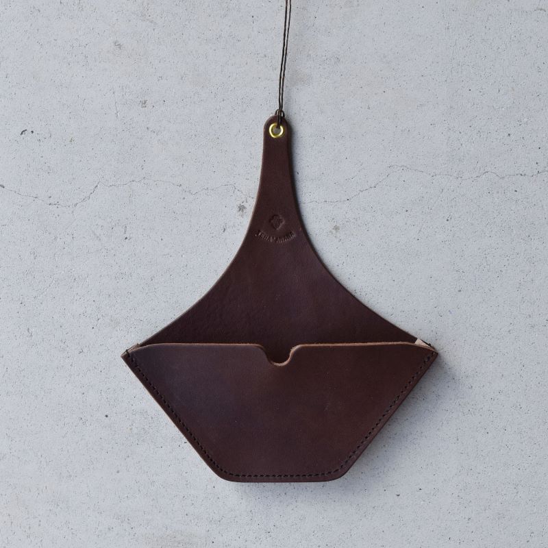 Teha’amana Coffee paper holder テハマナ コーヒーペーパーホルダー ブラック 革 皮 雑貨 おしゃれ レザー 本革 こだわりの逸品 地域特産品 ギフト 自分用 人気 おすすめ ブラック