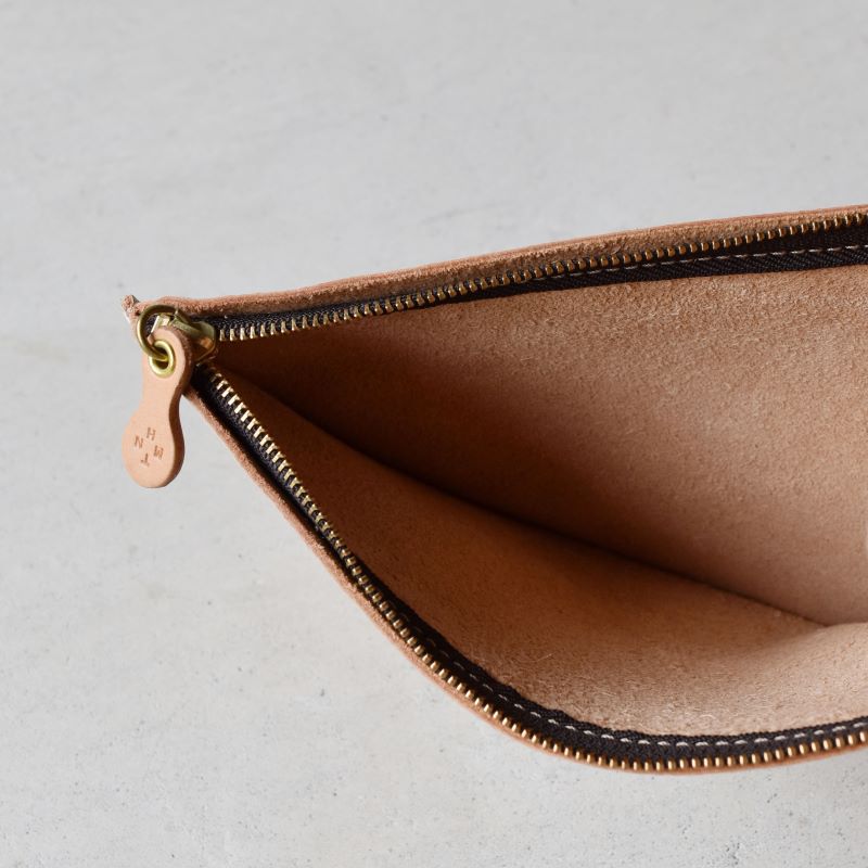 Teha’amana Square pouch S テハマナ スクエアポーチ S ベーシック オフホワイト テハマナ 革 皮 雑貨 おしゃれ レザー 本革 こだわりの逸品 地域特産品 ギフト 自分用 人気 おすすめ オフホワイト Sサイズ