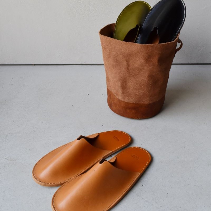 Teha’amana Slipper Basic M テハマナ スリッパ ベーシック M ブラック 革 皮 雑貨 おしゃれ レザー 本革 こだわりの逸品 地域特産品 ギフト 自分用 人気 おすすめ ブラック Mサイズ