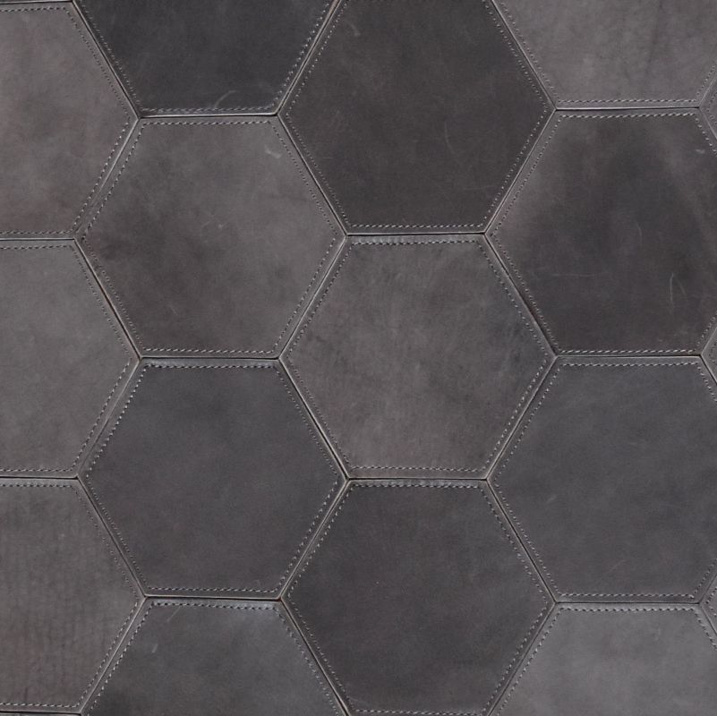 Teha’amana Mat honeycomb Smoke テハマナ 玄関マット スモーク ブラウン 革 皮 雑貨 おしゃれ レザー 本革 こだわりの逸品 地域特産品 ギフト 自分用 人気 おすすめ ブラウン