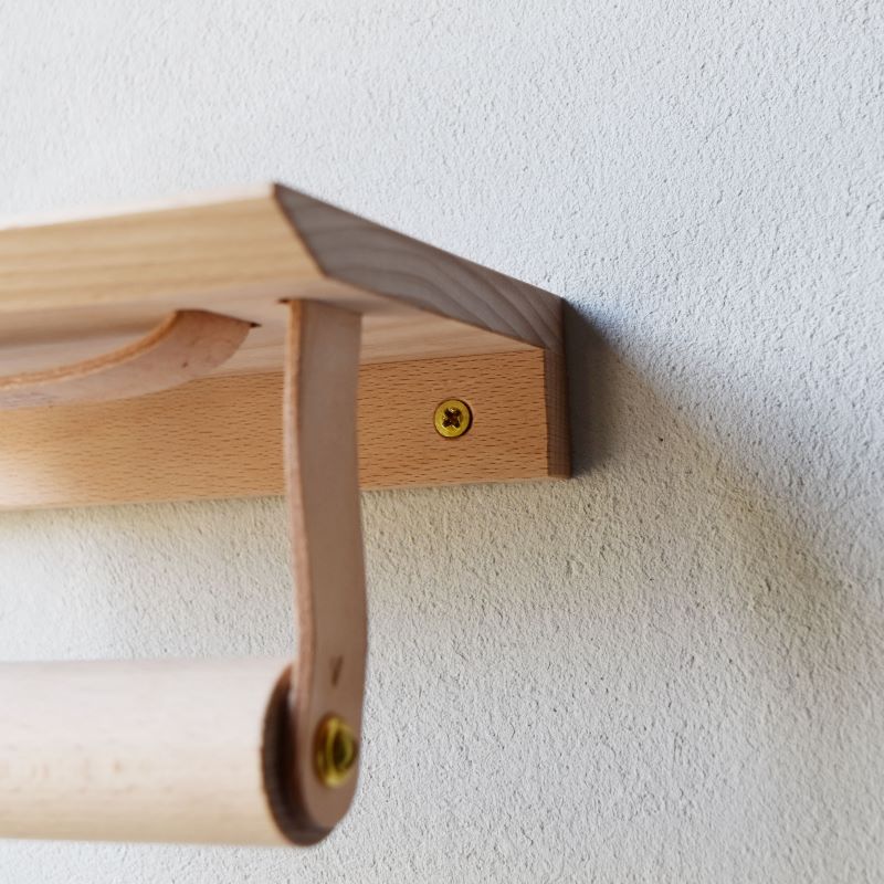 Teha’amana Toilet paper holder テハマナ トイレットペーパーホルダー ブナ ブラック 革 皮 雑貨 おしゃれ レザー 本革 こだわりの逸品 地域特産品 ギフト 自分用 人気 おすすめ ブラック