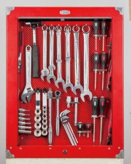 TONE トネ サービスボードセット（シャッター付） CS411　工具　TONE　トネ 15001-30025220｜ 工具 整備士 自動車 バイク DIY 日本製 メンテナンス