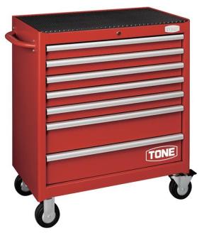 TONE トネ ワイドローラーキャビネット WSW207R　工具　TONE　トネ｜工具 整備士 自動車 バイク DIY 日本製 メンテナンス 15001-30025222