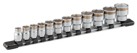 TONE トネ ナットキャッチソケットセット（6角・ホルダー付） HSC312 【受注過多のためお届けまでに半年以上かかります】　工具　TONE　トネ 15001-30025252｜工具 整備士 自動車 バイク DIY 日本製 メンテナンス