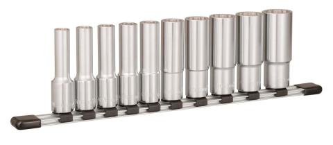 TONE トネ ディープソケットセット（12角・ホルダー付） HDL410 15001-30025259｜工具 整備士 自動車 バイク DIY 日本製 メンテナンス