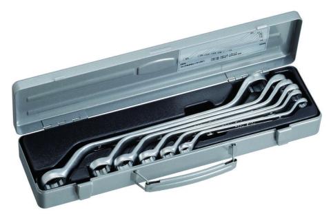 TONE トネ ロングめがねレンチセット（45°） 2600M　工具　TONE　トネ 15001-30025279｜工具 整備士 自動車 バイク DIY 日本製 メンテナンス