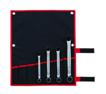 TONE トネ ７５度両頭ラチェットめがねレンチセット（深穴タイプ） RM75A400　工具　TONE　トネ 15001-30025284｜工具 整備士 自動車 バイク DIY 日本製 メンテナンス