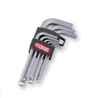 TONE ボールポイントL 形レンチセット BS900 トネ 15001-40000387｜工具 整備士 自動車 バイク DIY 日本製 メンテナンス