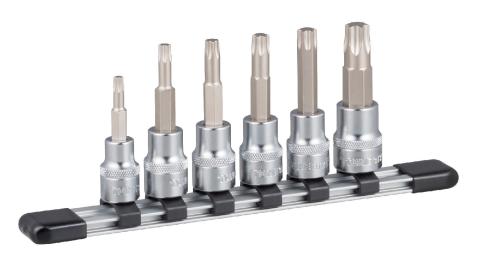 TONE トネ トルクスソケットセット（強力タイプ・ホルダー付）HTX306 【受注過多のため生産が追い付かず、お届けまでにお時間がかかる場合がございます】 15001-40000562｜ 工具 整備士 自動車 バイク DIY 日本製 メンテナンス