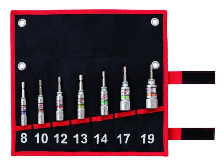 TONE トネ 電動ドリル用コンパクトソケットセット 2BNC700｜工具 整備士 自動車 バイク DIY 日本製 メンテナンス　 15001-40000565