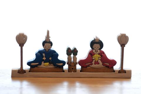 おひなさま　親王飾り 木製のパズル 知育玩具 木製 パズル おもちゃ プレゼント 男の子 女の子 誕生日 クリスマス 子供 大人 ギフト つみき 積木 送料無料 積み木 木のおもちゃ 動物つみき バランス ごっこ遊び おもちゃ 木製玩具 知育玩具 子ども 国産 安心 安全 出産祝い お祝い 贈り物 日本製 無塗装 ナチュラル 職人 手作り ギフト プレゼント