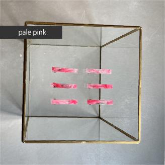 アクリル製ショートバレッタ pale pink（ペールピンク） eME　barretta 2 short 髪留め ヘアクリップ ヘアアクセサリー こだわりの逸品 地域特産品 ギフト 自分用 人気 おすすめ