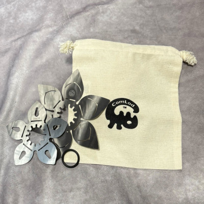 ～HASU (5s)～光を楽しむステンレス製LEDランタンシェード!取付け方と角度で好みの明かりに! ふるさと納税 キャンプ 大阪府河内長野市