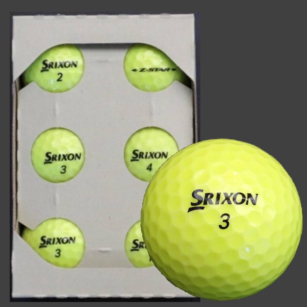 【ご注文から６ヶ月以内の発送となります】ロストボール　6個×2　【Z-STAR・Z-STAR XV カラー シリーズ】(色指定不可)他メーカーあり ゴルフ ゴルフボール ボール洗浄選別済み 練習用 カラーボール カラフル 送料無料