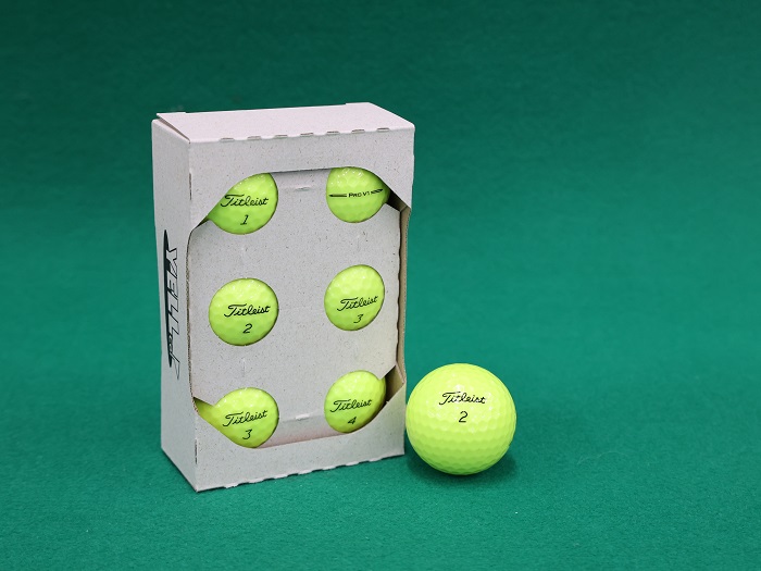【ご注文から６ヶ月以内の発送となります】最高級・高品質ロストボール　6個×2　【タイトリスト　PRO VI カラー】他ブランドあり 最高級・高品質ロストボール　6個×2 ゴルフ ロストボールセット ｜練習用 ゴルフボール ブランド 12球 中古球 初心者向け