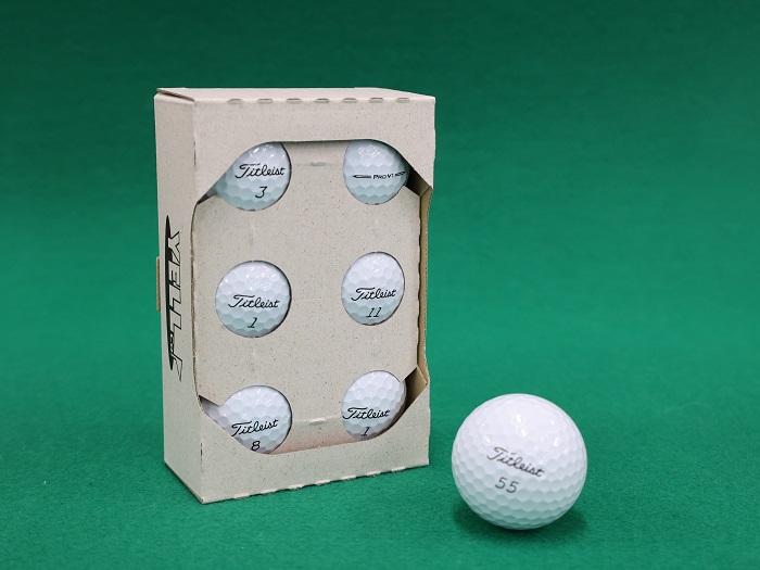 【ご注文から６ヶ月以内の発送となります】最高級・高品質ロストボール　6個×２【タイトリスト　PRO V1 白】他ブランドあり 最高級・高品質ロストボール　6個×2 ゴルフ ロストボールセット ｜練習用 ゴルフボール ブランド 12球 中古球 初心者向け