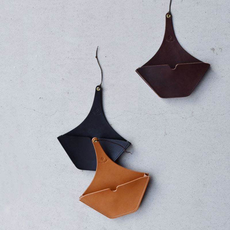 Teha’amana Coffee paper holder テハマナ コーヒーペーパーホルダー ブラック 革 皮 雑貨 おしゃれ レザー 本革 こだわりの逸品 地域特産品 ギフト 自分用 人気 おすすめ ブラック