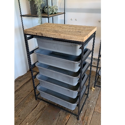 COBA(26)5段プレス缶棚(新プレス缶仕様)【配送不可地域：北海道・沖縄県・東北・九州】