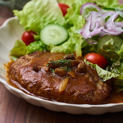 料理人こだわりの本格ハンバーグ 和泉市産たまねぎをたっぷり使用 180g×10個 合計1.8kg【配送不可地域：離島】