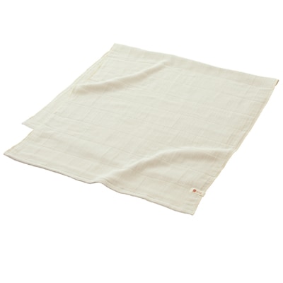 高吸水ガーゼバスタオル(四重織シャリ感ガーゼ)色:クリーム