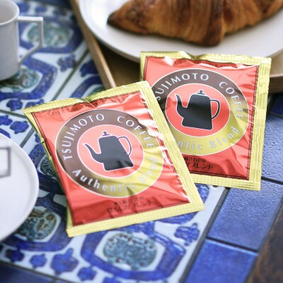 辻本珈琲で人気のおすすめコーヒー ほろにがブレンド100杯 自家焙煎