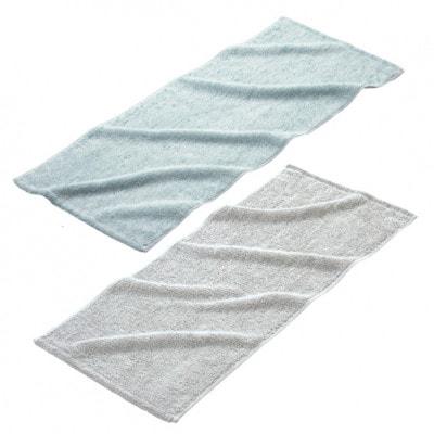 フェイスタオル4枚セット スーパーZEROパイル使用 (色:ミックス)　泉州こだわりタオル