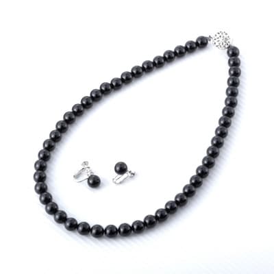 特選ブラックオニキス3点セット【配送不可地域：沖縄県】