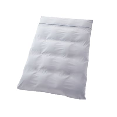 【シングル】掛け布団カバー＆パジャマ(男女兼用XSサイズ)2点セット　色シルバースカイ　抗菌防臭加工