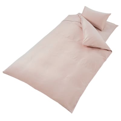 【シングル】カバー掛・敷・枕＆パジャマ(男女兼用XLサイズ)4点セット　色シャインローズ抗菌防臭加工