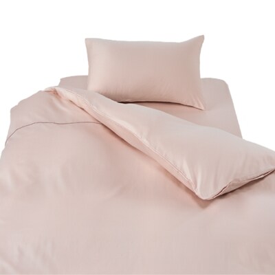 【シングル】カバー掛・シーツ(35cm)・枕＆パジャマ(男女兼用XSサイズ)4点セットシャインローズ