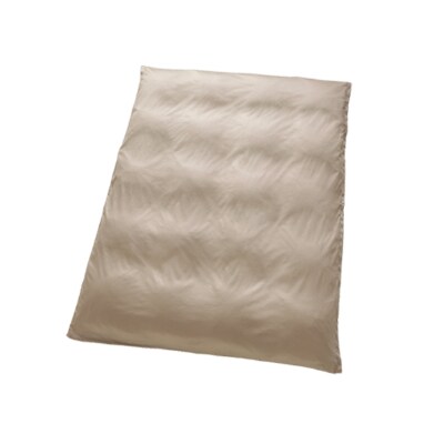 【シングル】プレミアム掛け布団カバー＆パジャマ(男女兼用Mサイズ)2点セット　色シャンパンベージュ