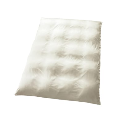 【シングル】プレミアム掛け布団カバー＆パジャマ(男女兼用XLサイズ)2点セット　色:パールホワイト