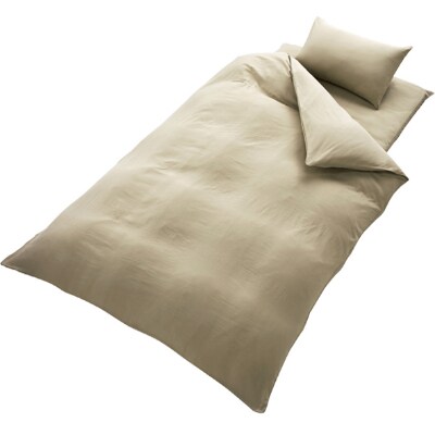 【シングル】プレミアムガーゼカバー掛・敷・枕＆パジャマ(男女兼用Mサイズ)4点セット　色:SP