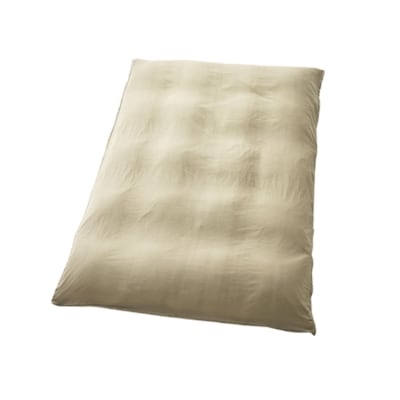 【シングル】プレミアムガーゼ掛け布団カバー＆パジャマ(男女兼用XSサイズ)色:シャンパンベージュ