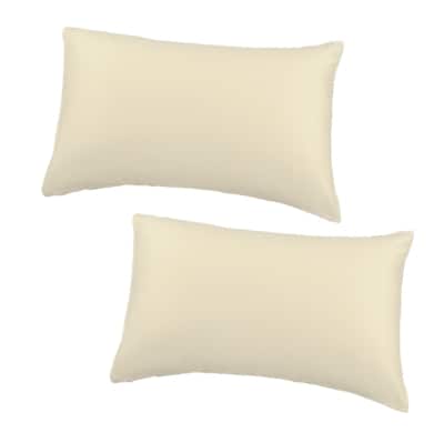 パジャマ(男女兼用Sサイズ)＆ダウンピロー(羽毛枕)＆ピローケース2枚　カラー　サンド