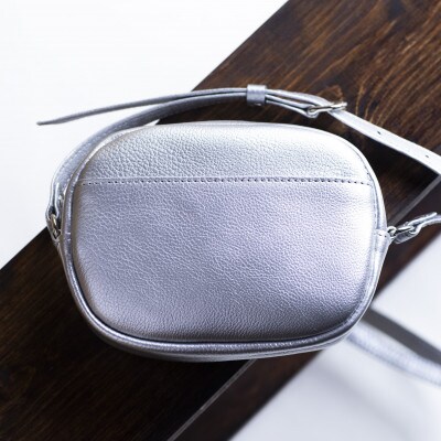 【ショルダーバッグ】斜めがけ 本革 ショルダーバッグ  小さめ コンパクト 【ma-01ss-SV】