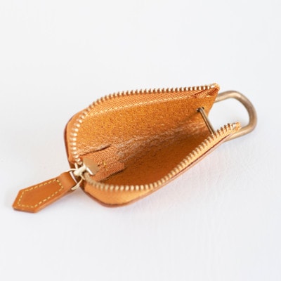 【キーケース】イタリアンレザー 本革 コンパクト 1本差し ブッテーロ【apo-18bu-YL】