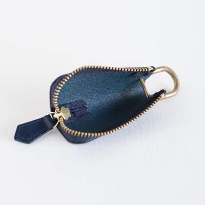 【キーケース】イタリアンレザー 本革 コンパクト 1本差し ブッテーロ【apo-18bu-NV】