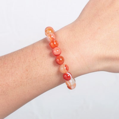 レッド天眼石のブレスレット