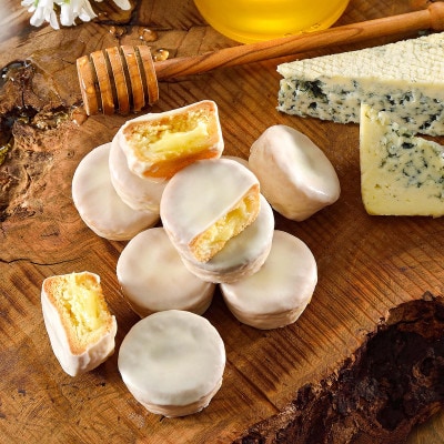 大阪府産百花はちみつ使用!『大阪はちみつ クアトロフォルマッジ』8個入 ガレットクッキー【配送不可地域：離島】