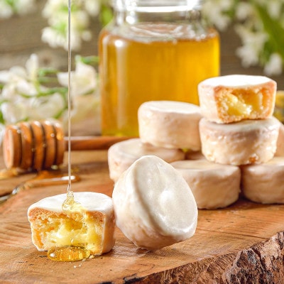 大阪府産百花はちみつ使用!『大阪はちみつ クアトロフォルマッジ』20個入 ガレットクッキー【配送不可地域：離島】