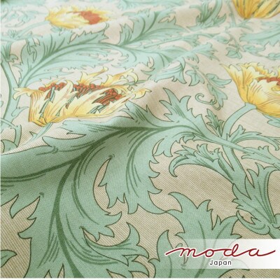 【ソファーパッド3.5人掛用50×175】ベストオブモリス アネモネ グリーン  MR-5017-A