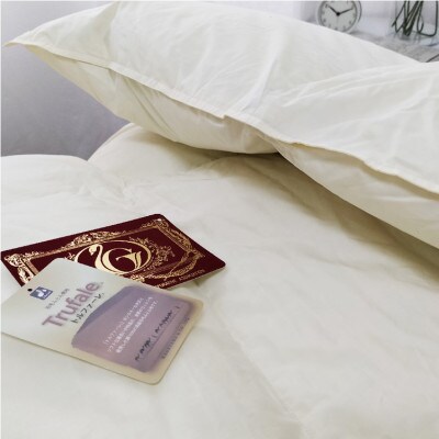 【キングサイズ】羽毛ふとん　本掛け　ホワイトダックダウン90%(230×210cm)FW-K　IV