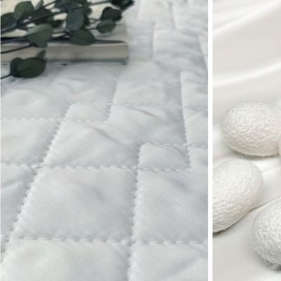 【Sサイズ 35×50cm】ピュアシルク枕パッド 1枚グレー  SCC-3550C-GY