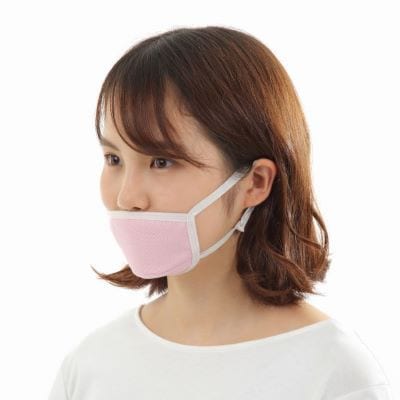一度使うと手放せないおやすみのど楽マスク　ふつうサイズ　ピンク