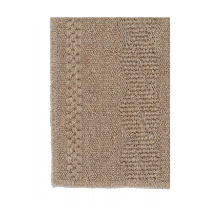 ウールラグ/Fisherman's Court  CAMEL 60×40cm